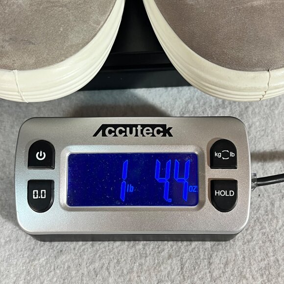 Ecco Soft Nubuck Leather Casual Sneakers Shoes Womens 9 Warm Grey Extra Width - Picture 14 of 14